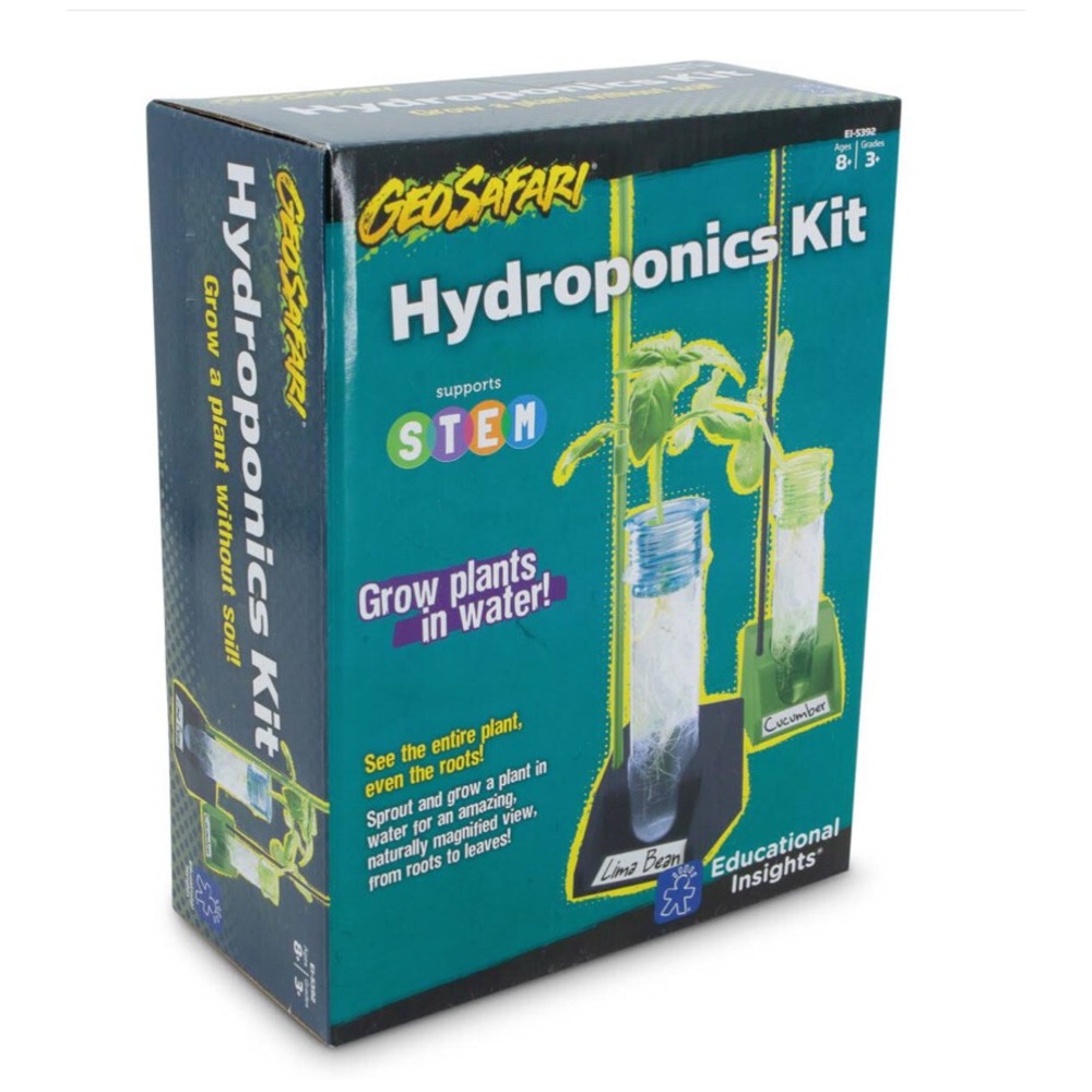 Educational Insights GeoSafari Hydroponics Kit STEM Science Toy‎ EI-5392 New